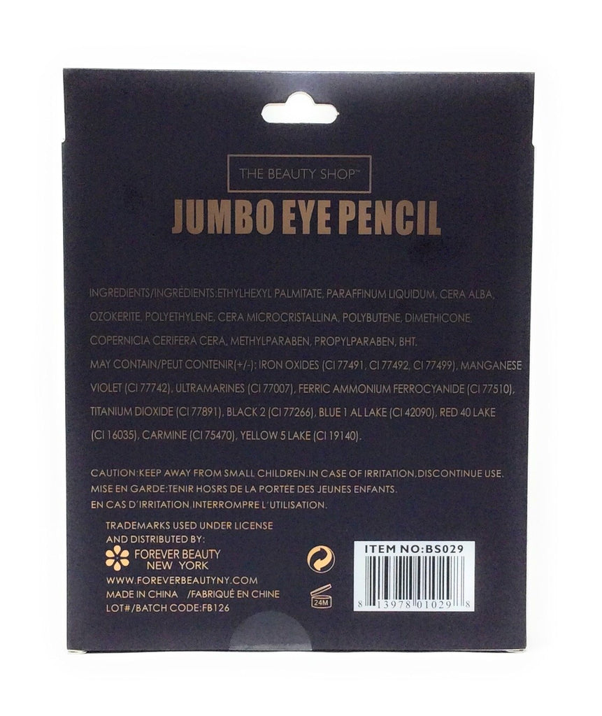 Forever Beauty Eyeliner Eyeshadow Jumbo Pencil Makeup 5-Pack Premium Quality With Sharpener