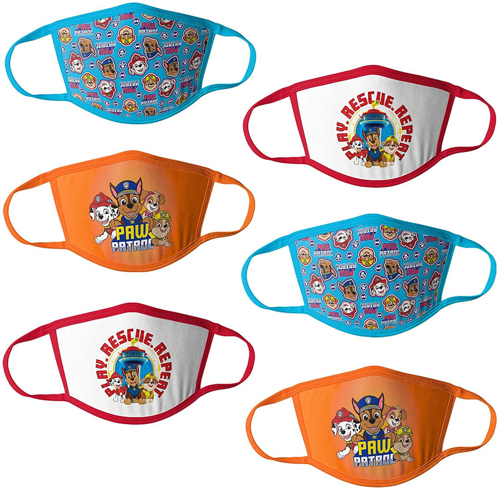 Paw Patrol Kids Reusable Mask Multipack, PawB, OSFA