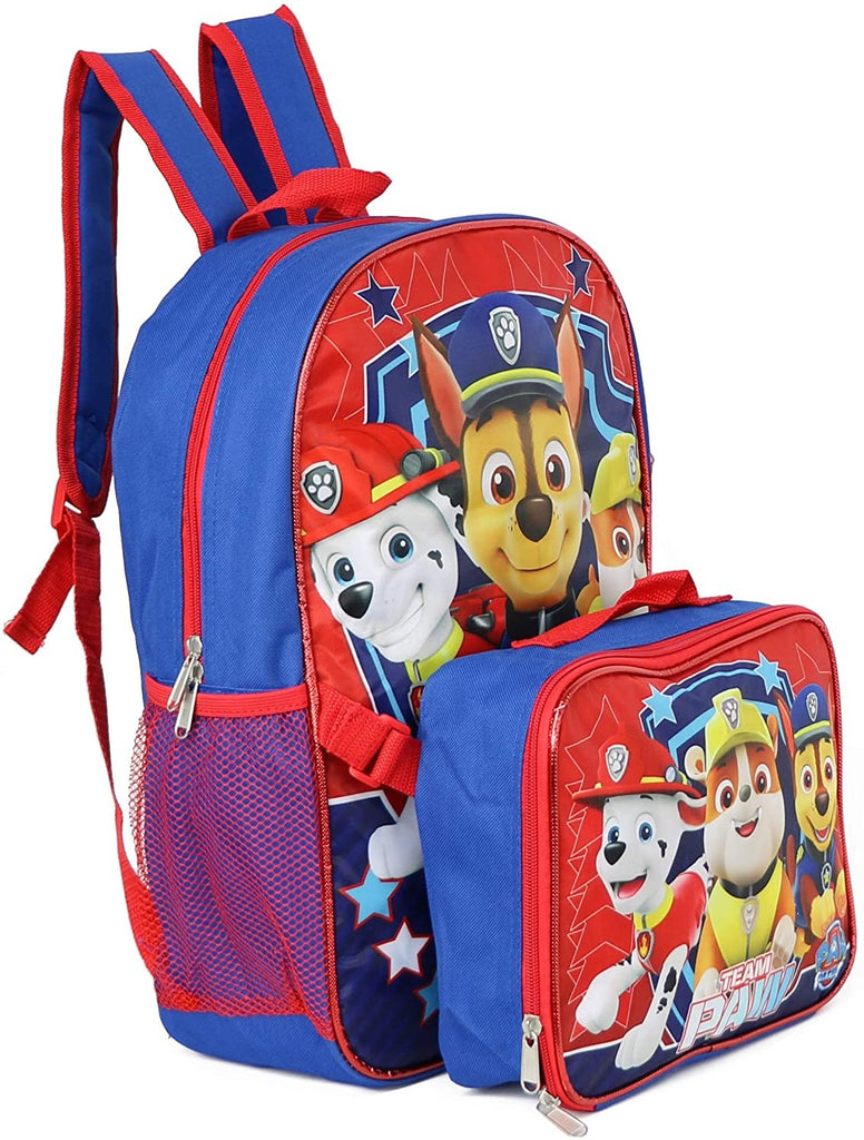 Nickelodeon Paw Patrol Backpack Lunchbag Set