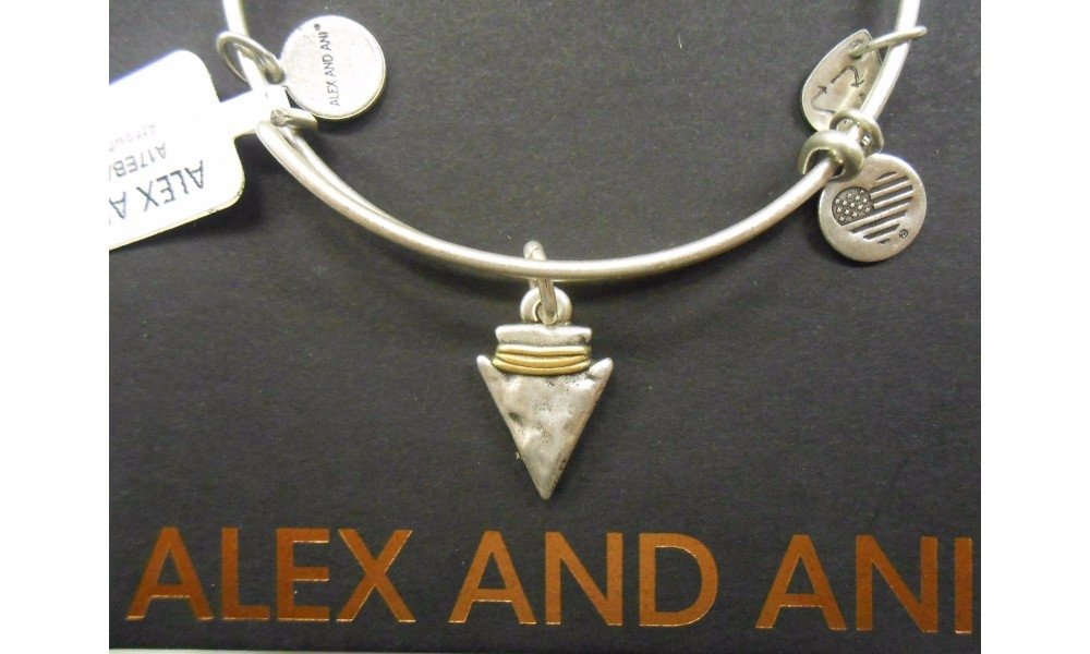 Alex and Ani Womens Arrowhead Bangle