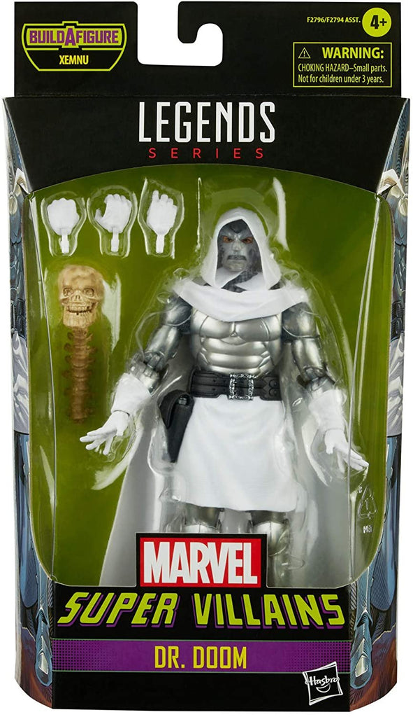 Marvel Hasbro Legends Series 6-inch Collectible Action Dr. Doom Figure and 4 Accessories