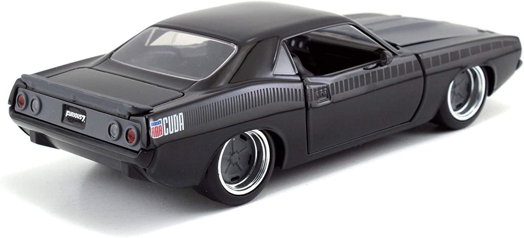 Jada Toys Fast & Furious 1970 Plymouth Barracuda 1:24 Diecast Vehicle