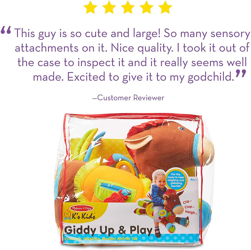 Melissa & Doug Giddy-Up and Play