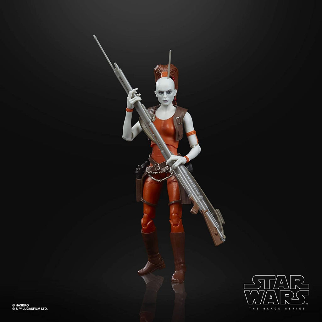 Star Wars The Black Series Aurra Sing Toy 6-Inch-Scale The Clone Wars Collectible Action Figure, Toys for Kids Ages 4 and Up,F1870