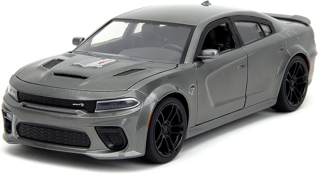 Fast & Furious Fast X 1:24 Dom's 2021 Dodge Charger SRT Hellcat Die-Cast Car, Toys for Kids and Adults