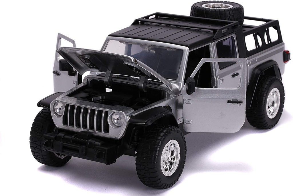 Fast & Furious F9 1:24 2020 Jeep Gladiator Die-cast Car, Toys for Kids and Adults