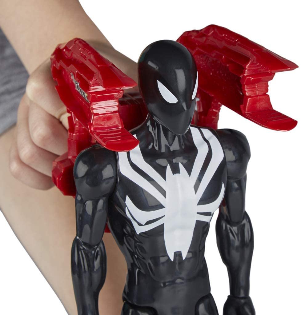 Spider-Man Titan Hero Series Web Warriors: Black Suit Spider-Man