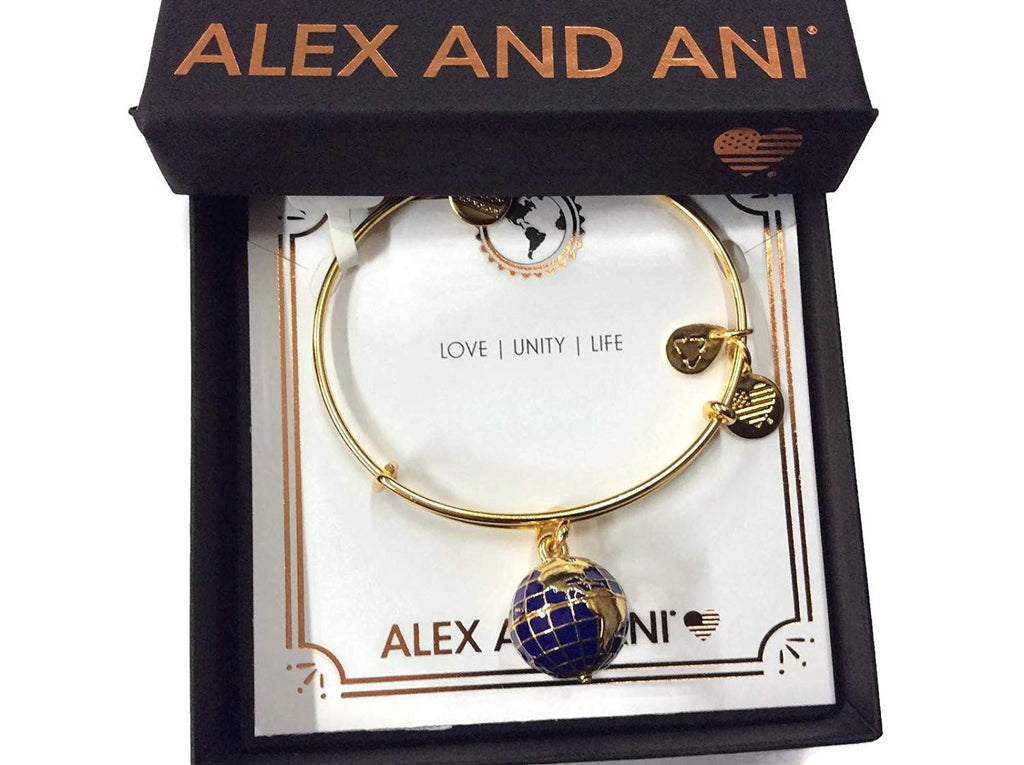 Alex and Ani Women's Globe Bangle Bracelet