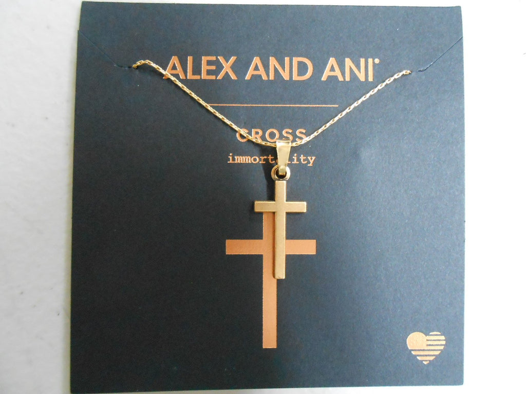 Alex and Ani Cross II Expandable Necklace
