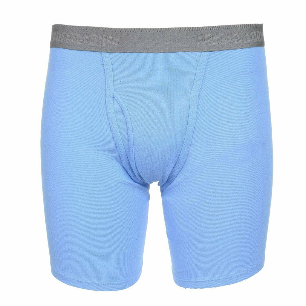 Fruit of the Loom 12-Pack Mens Boxer Briefs Underwear RANDOM COLORS