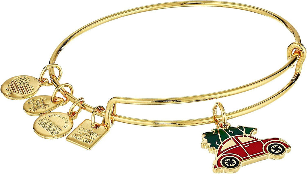 Alex and Ani Womens Charity Design - Christmas Car Bangle