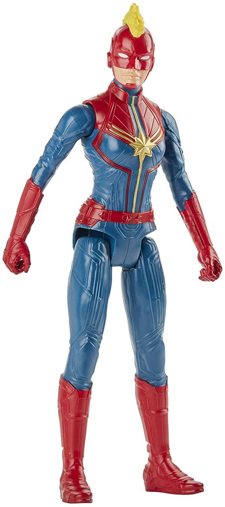 Avengers Marvel Titan Hero Series Blast Gear Captain Marvel Action Figure