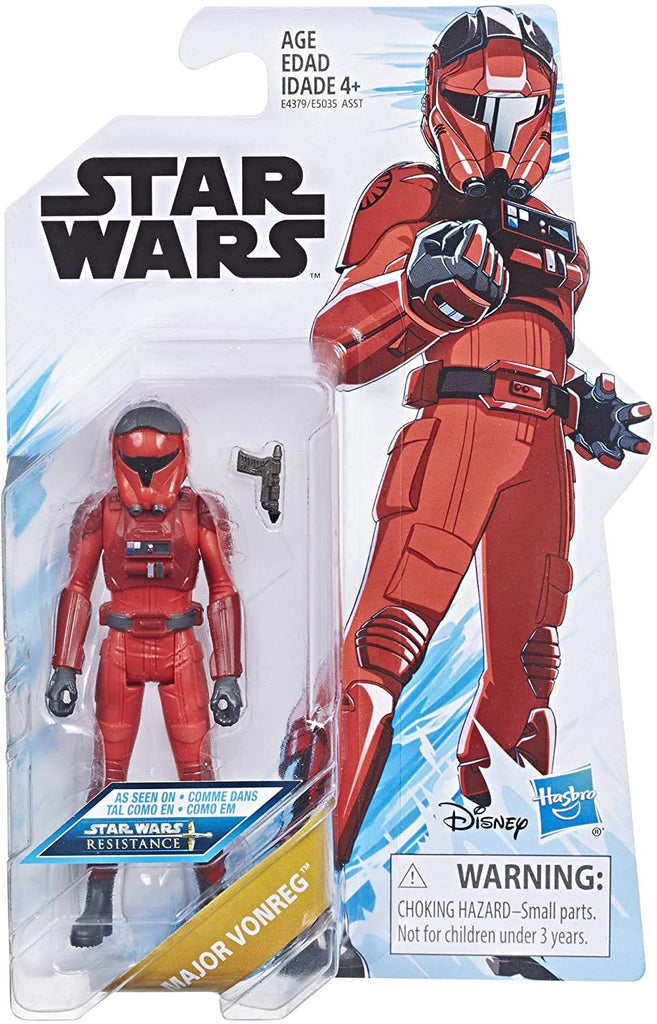 STAR WARS Kreeg: Resistance Animated Series 3.75-inch Major Vonreg Figure E3479