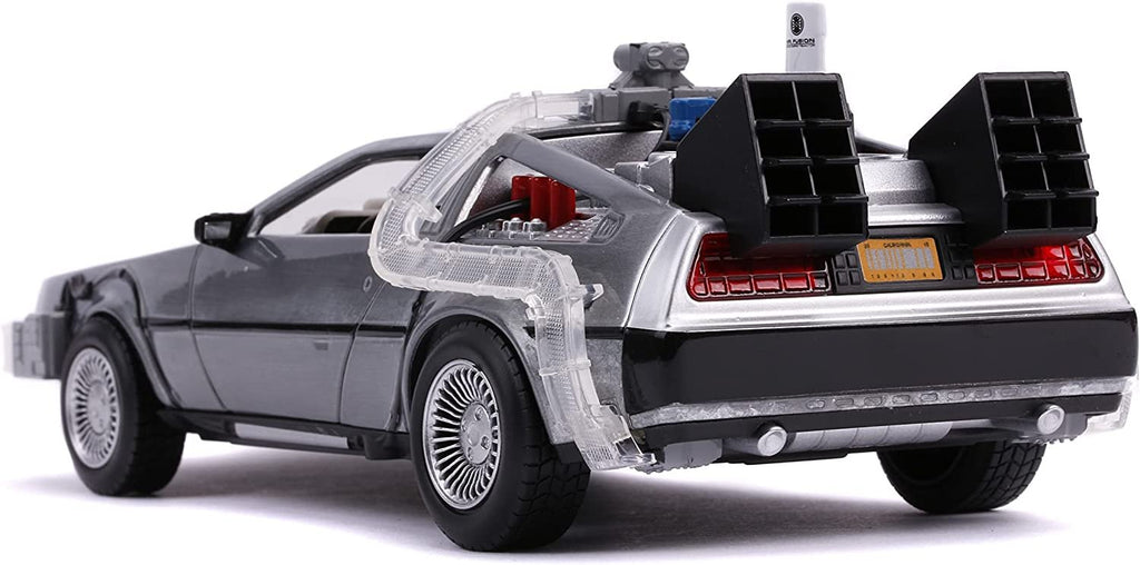 Jada 1:24 Diecast Back to The Future 2 Time Machine with Lights