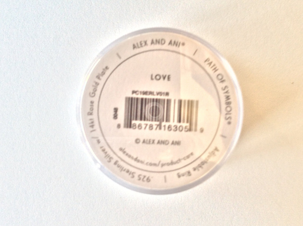 Alex and Ani Womens Love Adjustable Ring