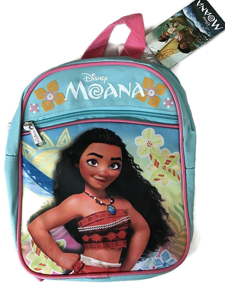 Disney Princess Moana Small 10" Mini Backpack Adjustable Hawaii Toddler Kids