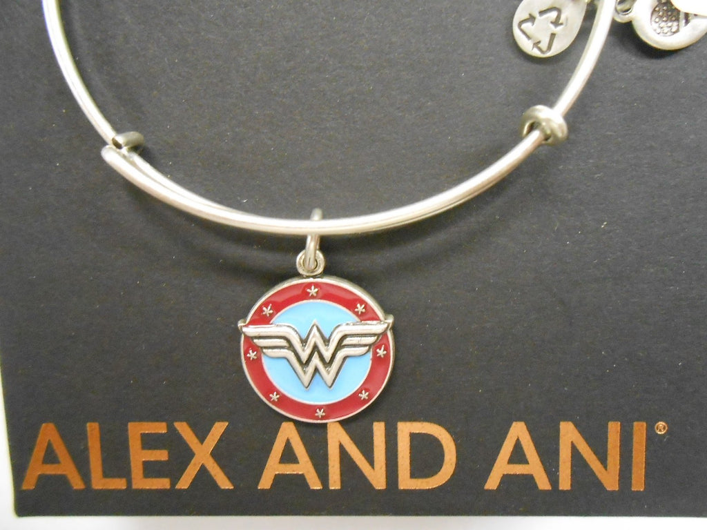 Alex and Ani Wonder Woman Logo Bangle Bracelet