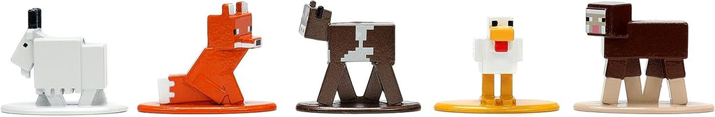 Minecraft Caves and Cliffs 1.65" 18-Pack Series 8 Die-cast Figures, Toys for Kids and Adults