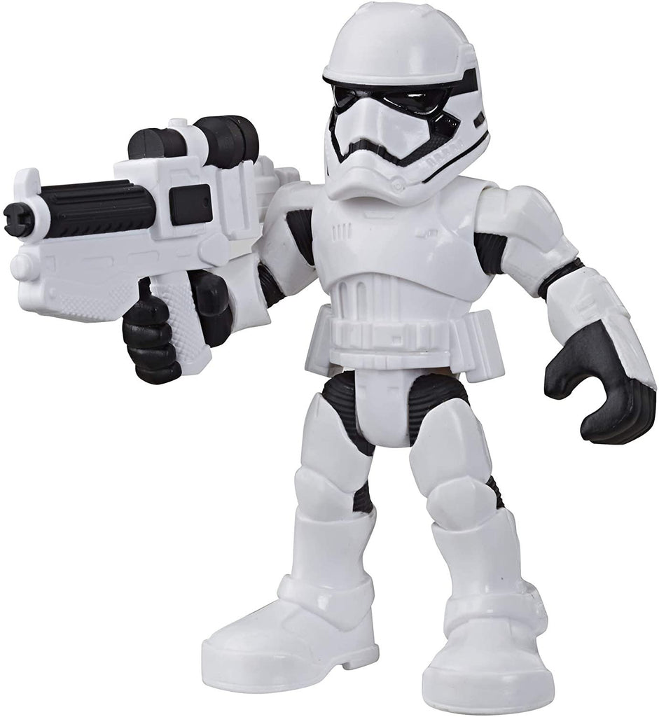 Playskool Heroes Star Wars Galactic Heroes 5" First Order Stormtrooper Action Figure with Blaster Accessory, Toys for Kids Ages 3 & Up