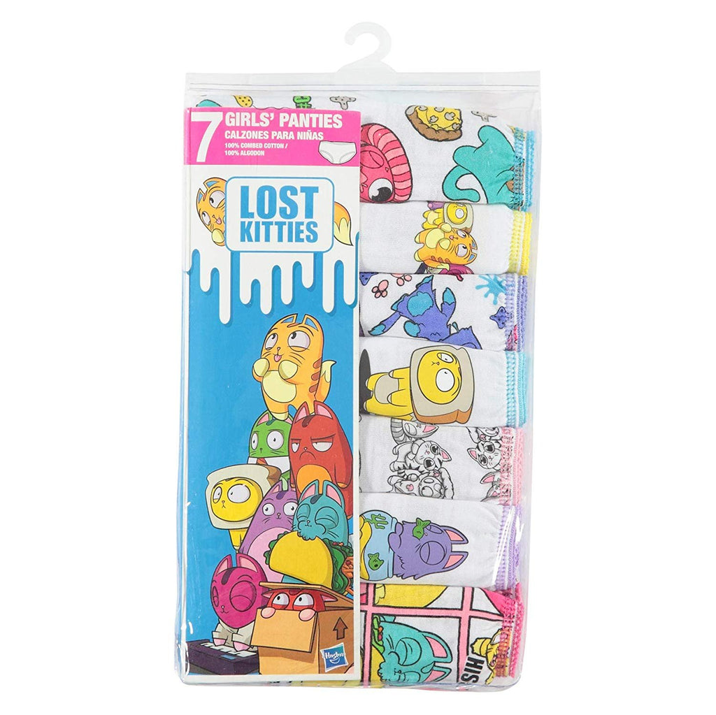 Hasbro Lost Kitties Girls 7-Pack Panties