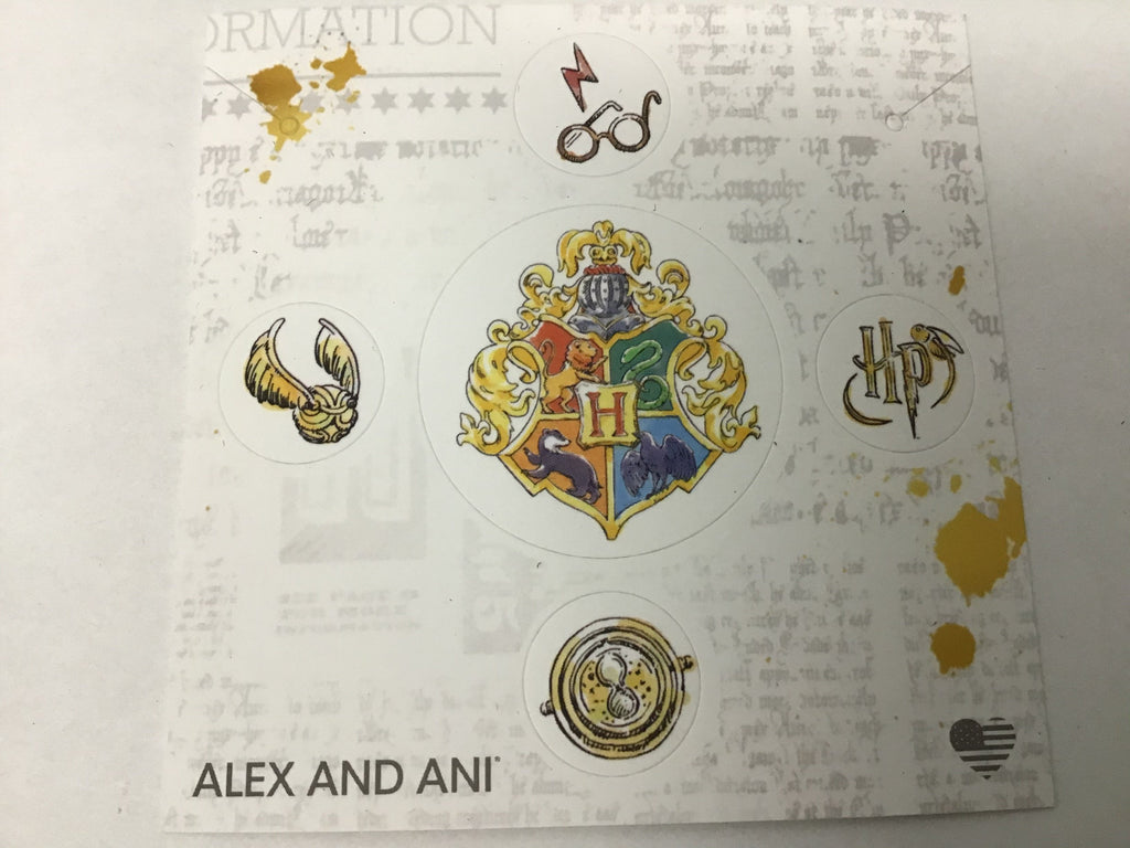 Alex and ANI Harry Potter Bangle Bracelet Gold/You are So Loved One Size