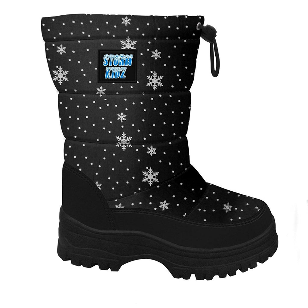 Storm Kidz Girls Cold Weather Snow Boot Puffy (Toddler/Little Kid/Big Kid) Many Colors