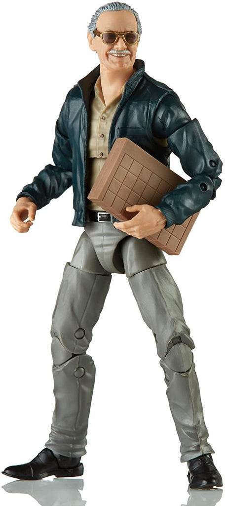 Marvel Hasbro Legends Series 6" Collectible Action Figure Toy The Avengers Cameo Stan Lee, Includes 2 Accessories