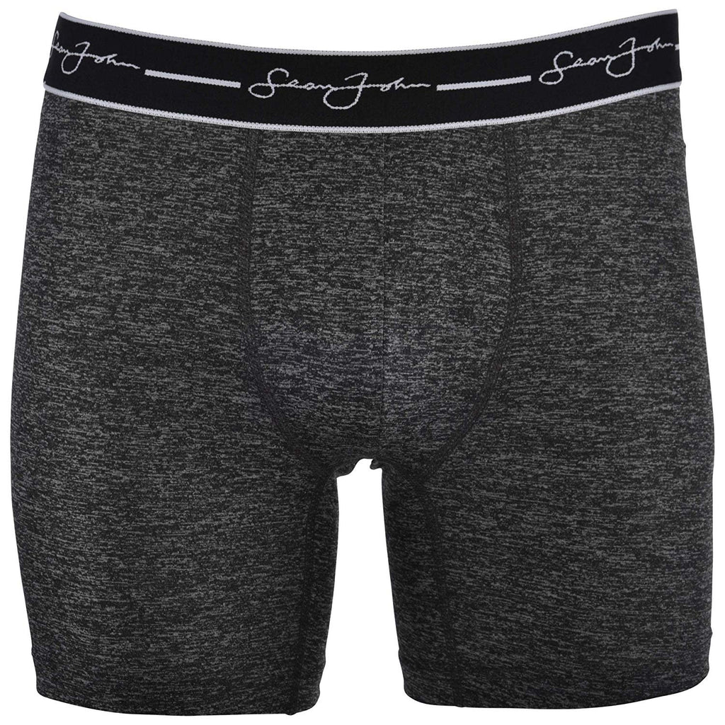 Sean John Mens Performance Boxer Briefs - 3 Pack Stretch Athletic Fit Underwear