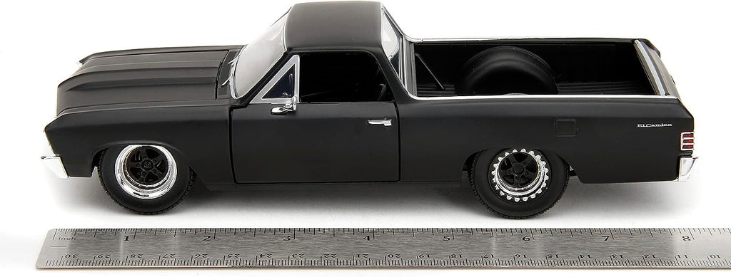 Fast & Furious Fast X 1:24 1967 Chevy El Camino Die-Cast Car, Toys for Kids and Adults