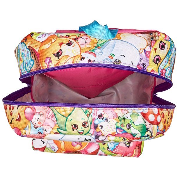 Shopkins Little Girls Print Backpack, Multi, One Size SY30713