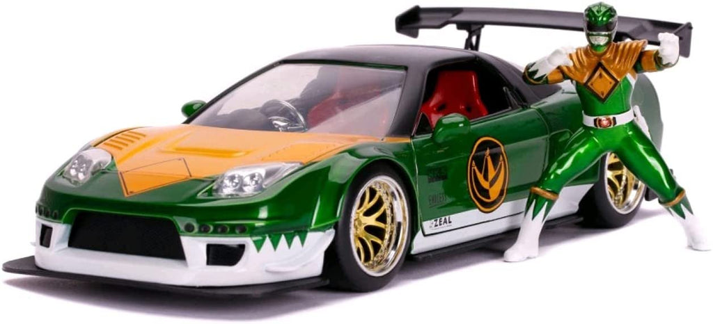 Jada 1:24 Diecast 2002 Honda NSX with Green Ranger Figure