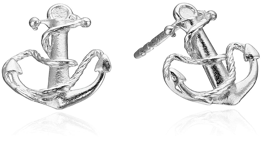 Alex and Ani Post Anchor 14k Stud Earrings