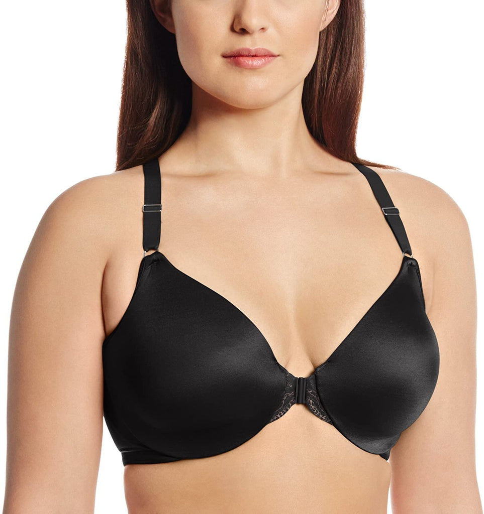 Lilyette by Bali Women's Elegant Lift and Smooth Front-Close Racerback Bra
