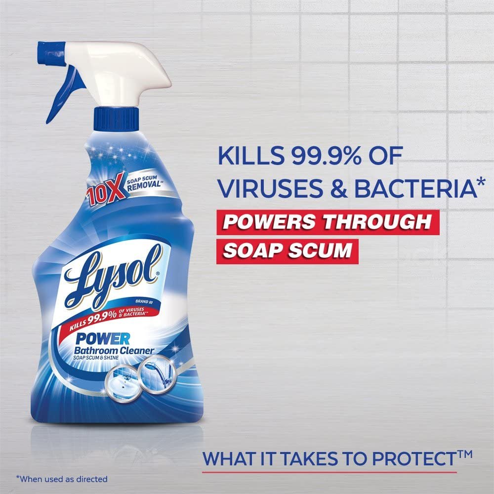 Lysol Bathroom Cleaner - Trigger Island Breeze 32 Oz.