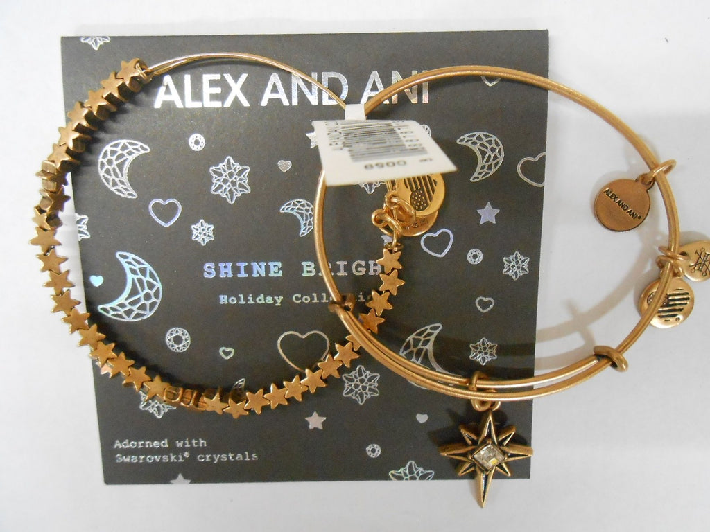 Alex and Ani North Star Set Bangle Bracelet