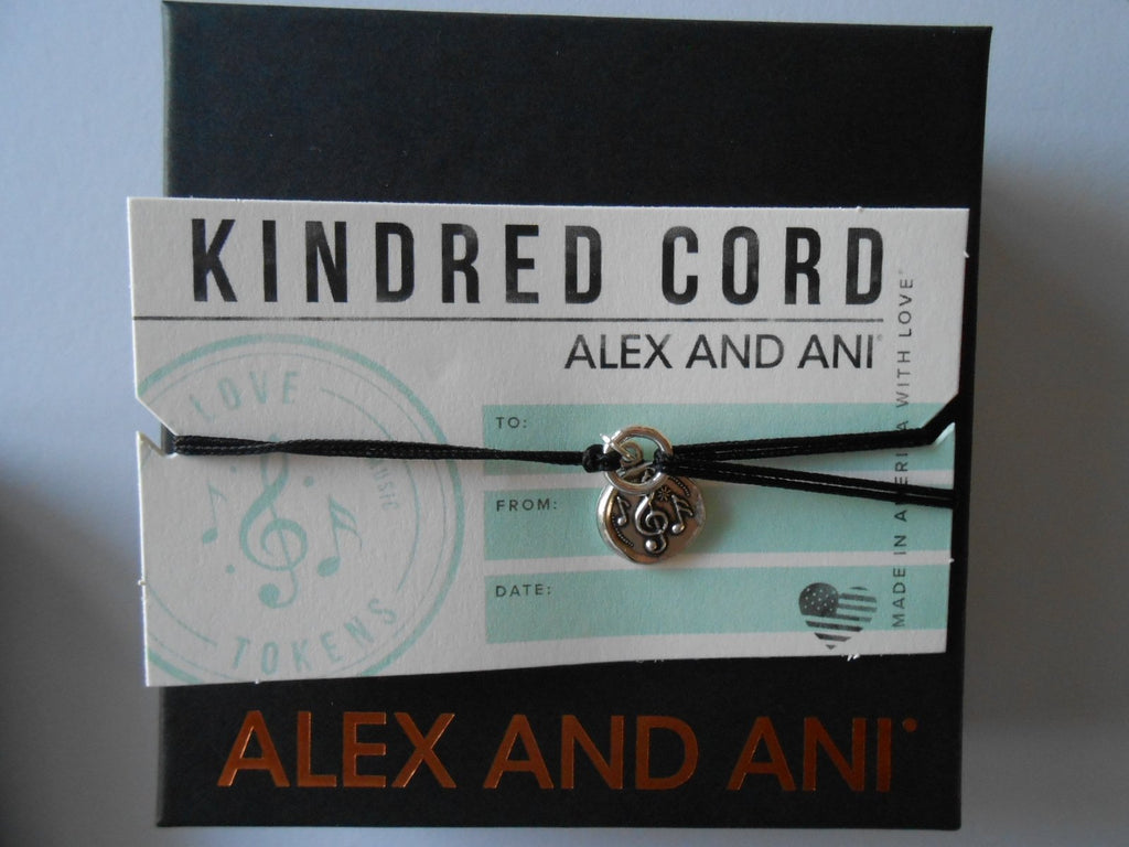 Alex and Ani Music Rafaelian Silver Charm Bracelet
