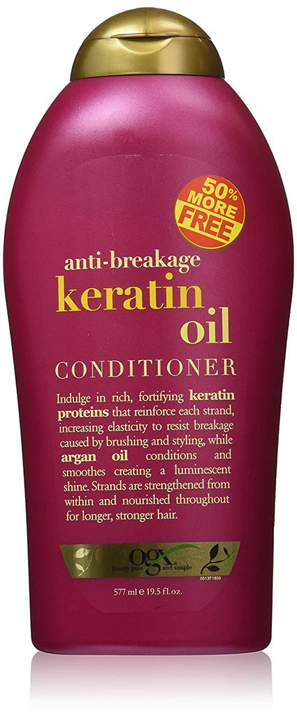 Ogx Organix Anti-breakage Keratin Oil Conditioner 19.5 Oz