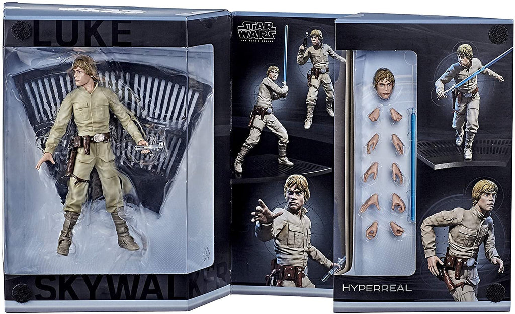 Star Wars E6611 The Black Series Hyperreal The Empire Strikes Back Luke Skywalker Toy, Collectible 8" Scale Figure, Fans & Collectors