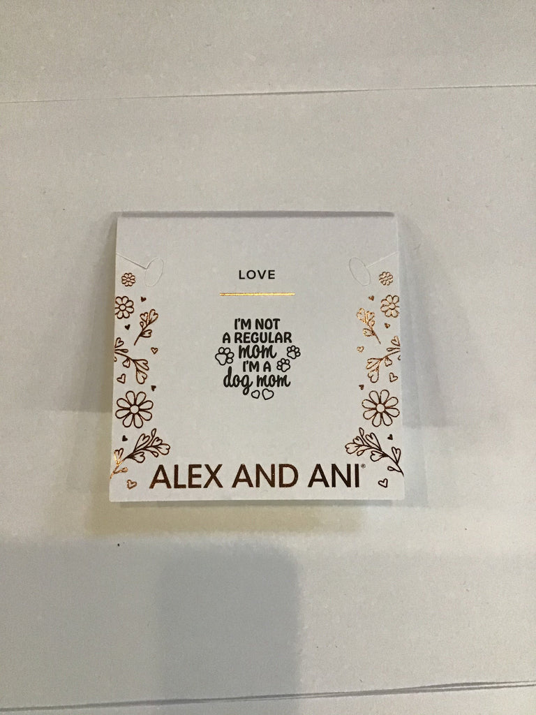 Alex and ANI I'm Not a Regular Mom I'm a Dog Mom Charm Bracelet