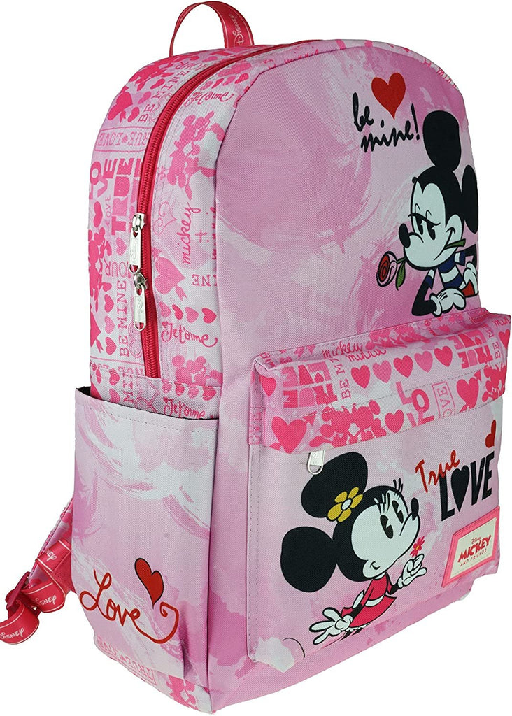 KBNL Classic Disney Winnie The Pooh Backpack with Laptop Compartment for School, Travel, and Work, Multicolor (A22208-WTP)