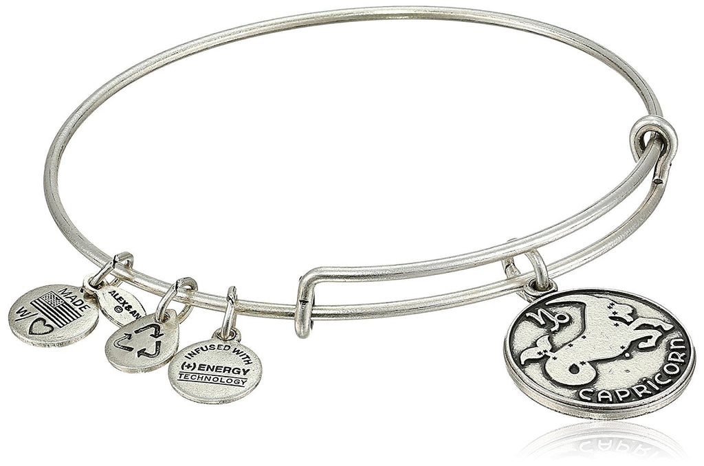 Alex and Ani Zodiac II Expandable Wire Bangle Bracelet