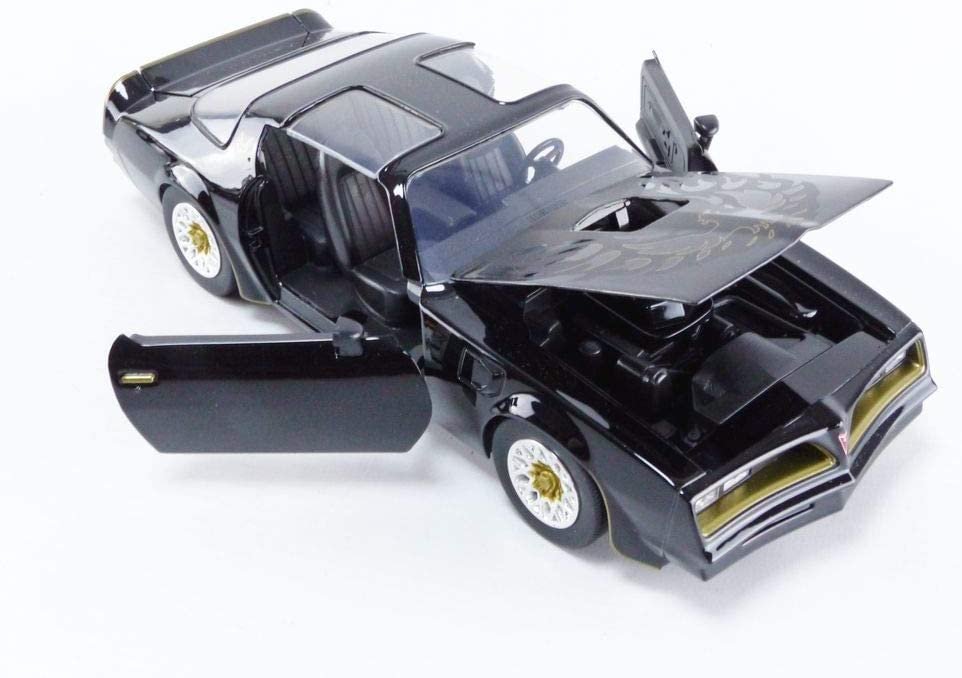 Jada Toys Fast & Furious 1:24 1977 Pontiac Firebird Die-cast Car, Toys for Kids and Adults, Black