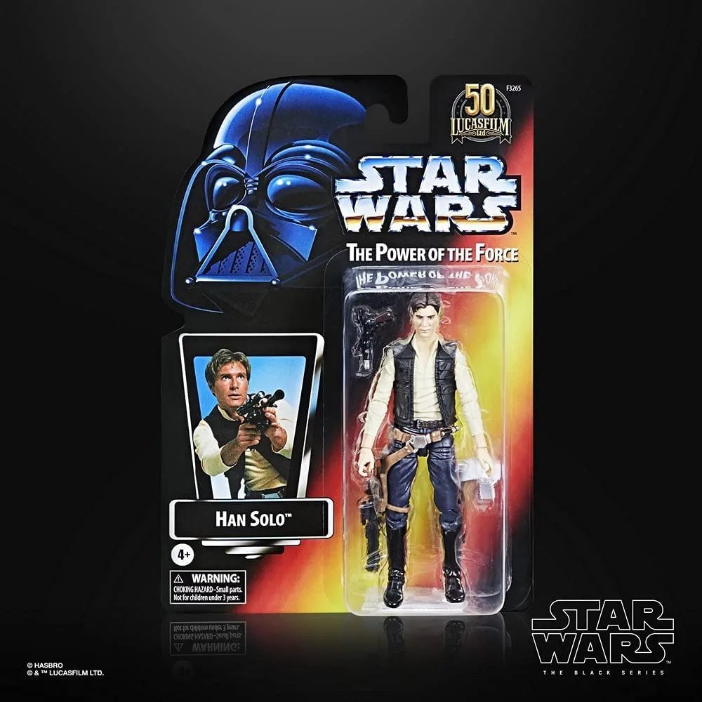 Star Wars The Black Series Lucasfilm 50th Anniversary 6" Han Solo Figure