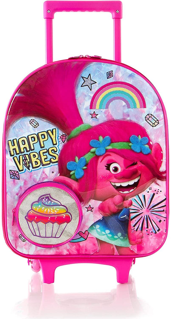Heys America Dreamworks Trolls Girl's 18" Upright Carry-On Luggage