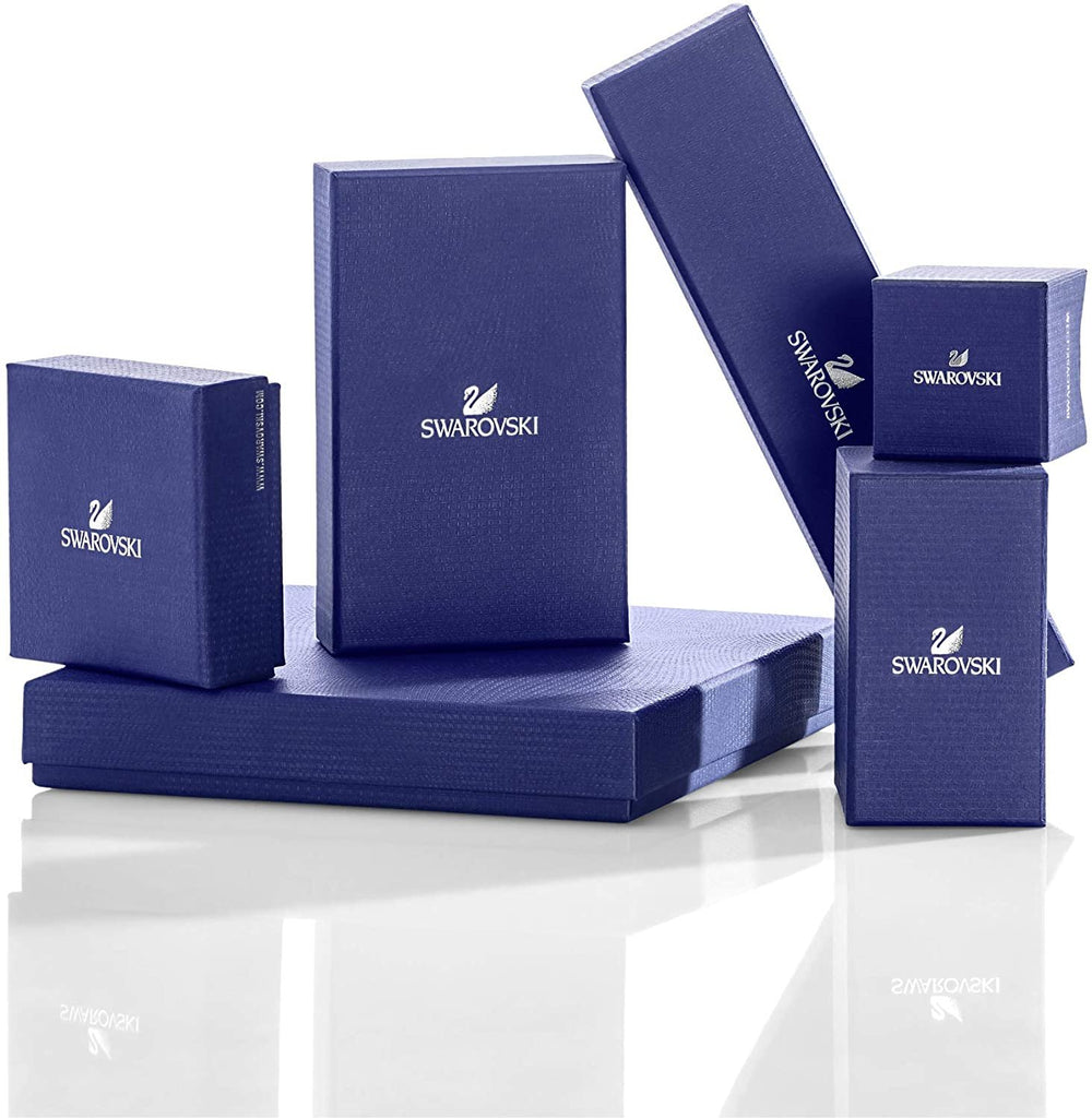 SWAROVSKI Ginger T Bar Set, White, Rose-Gold Tone Plated, One Size (5574915)