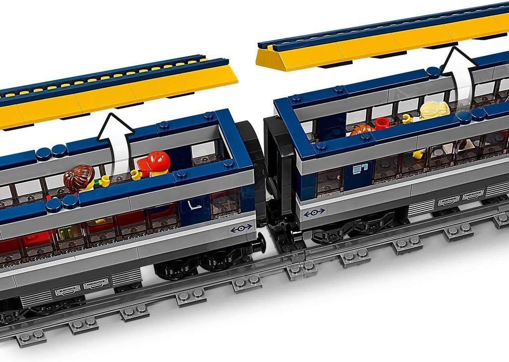 LEGO City Passenger Rc Train Toy, Construction Track Set for Kids