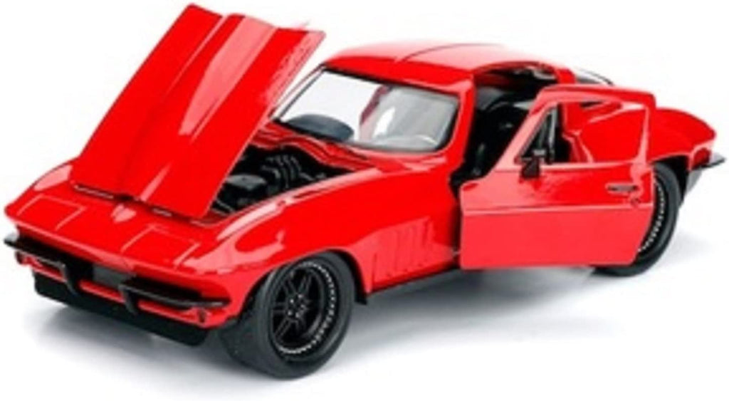 Fast & Furious 1:24 Letty's 1966 Chevy Corvette Die-cast Car, Toys for Kids and Adults