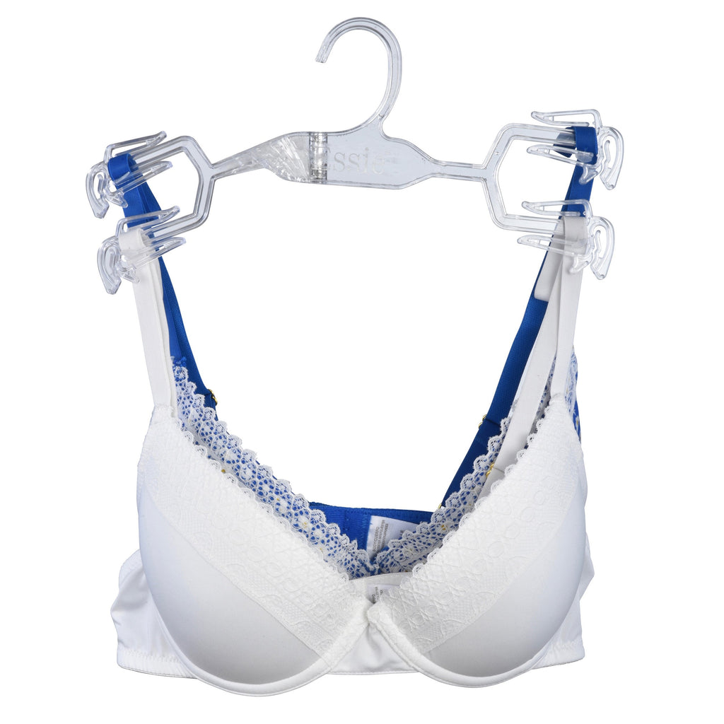 essie Women's Bras Full Coverage Lace 2-Pack Nylon/Spandex Underwire Molded