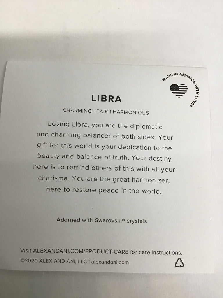 COLOR INFUSION, Libra EWB, SS Bracelet New In The Box