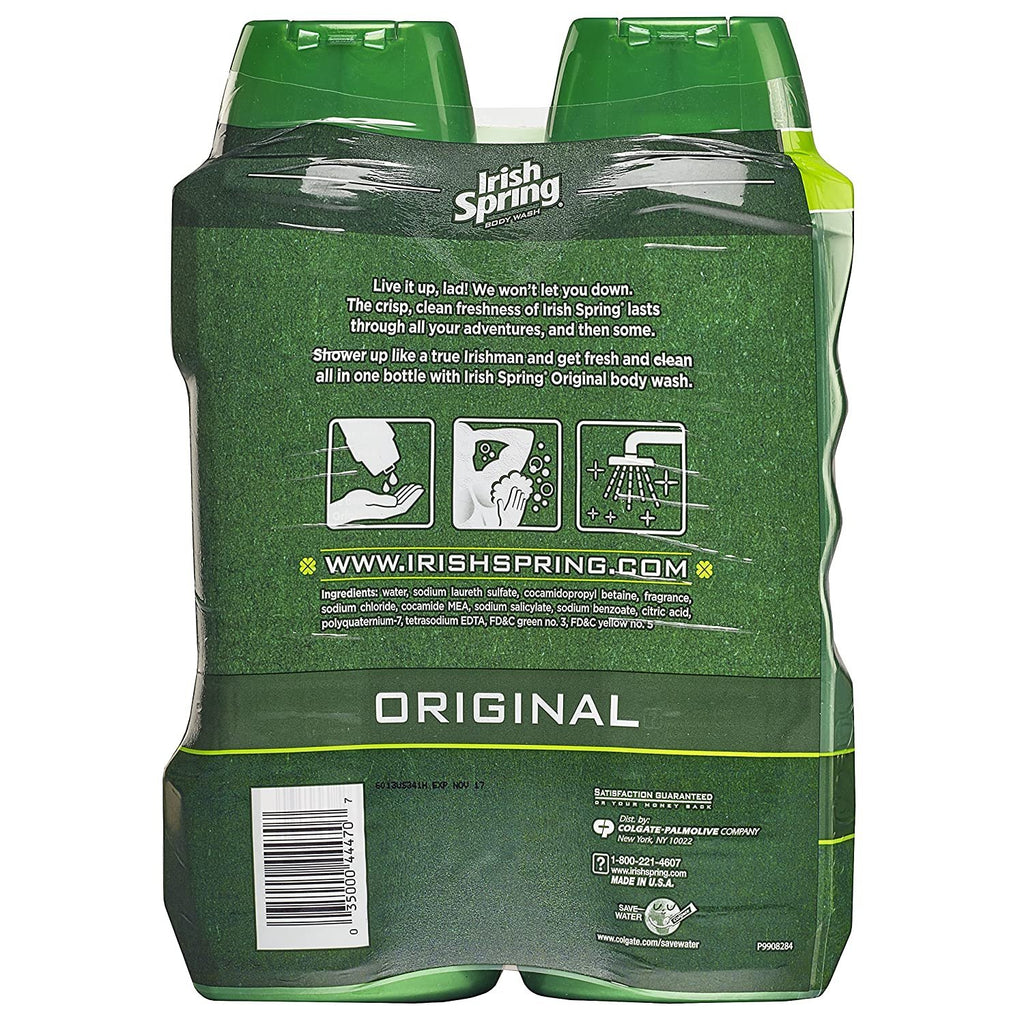 Irish Spring Signature 3 in 1 Body Wash